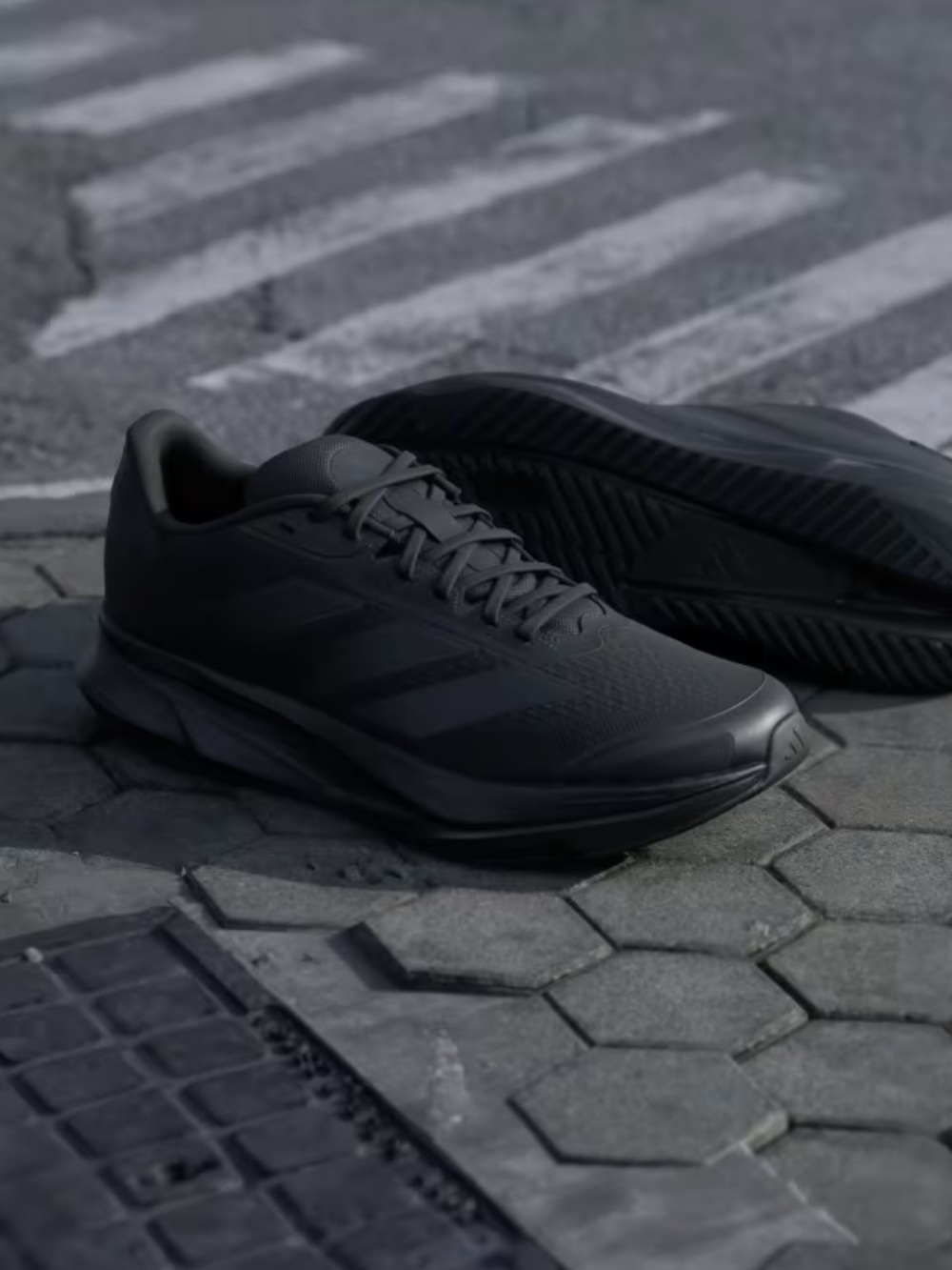 adidas triple black Duramo SL 2 unisex  Running Shoes